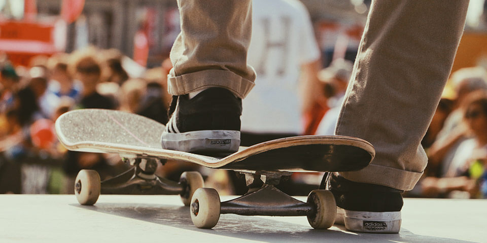 Skateboarding
